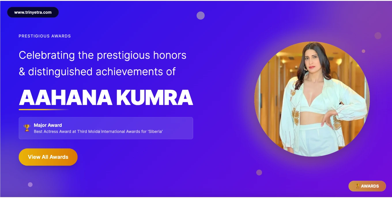 Aahana Kumra Awards Photo 2025