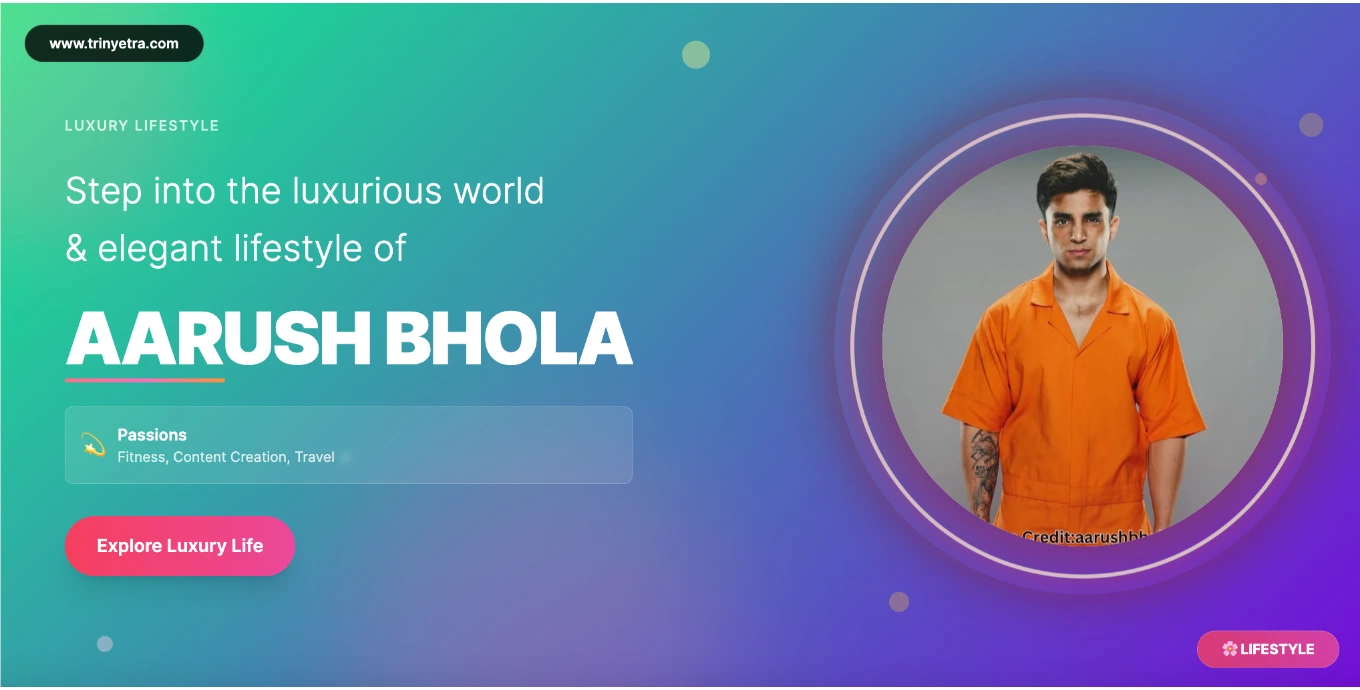 Aarush Bhola fitness influencer Delhi 2025
