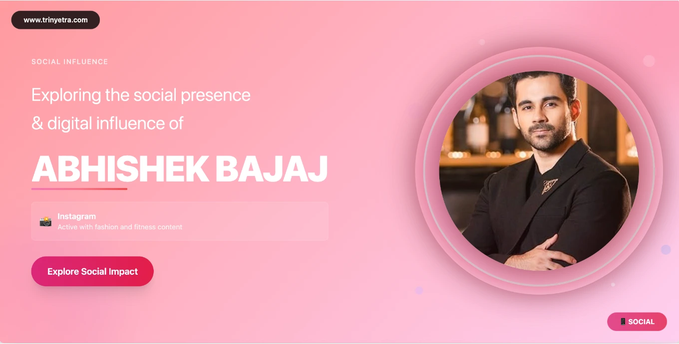 Abhishek Bajaj Social Photo