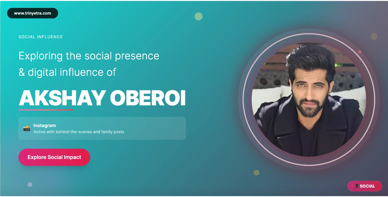 Akshay Oberoi Social Photo