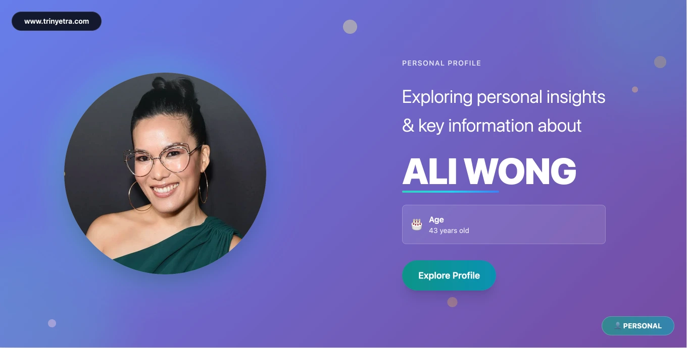 Ali Wong Biography Photo 2025