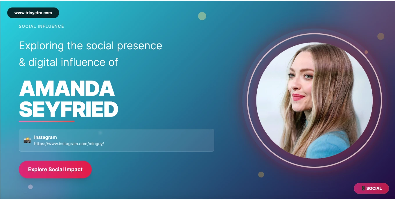 Amanda Seyfried Social Photo