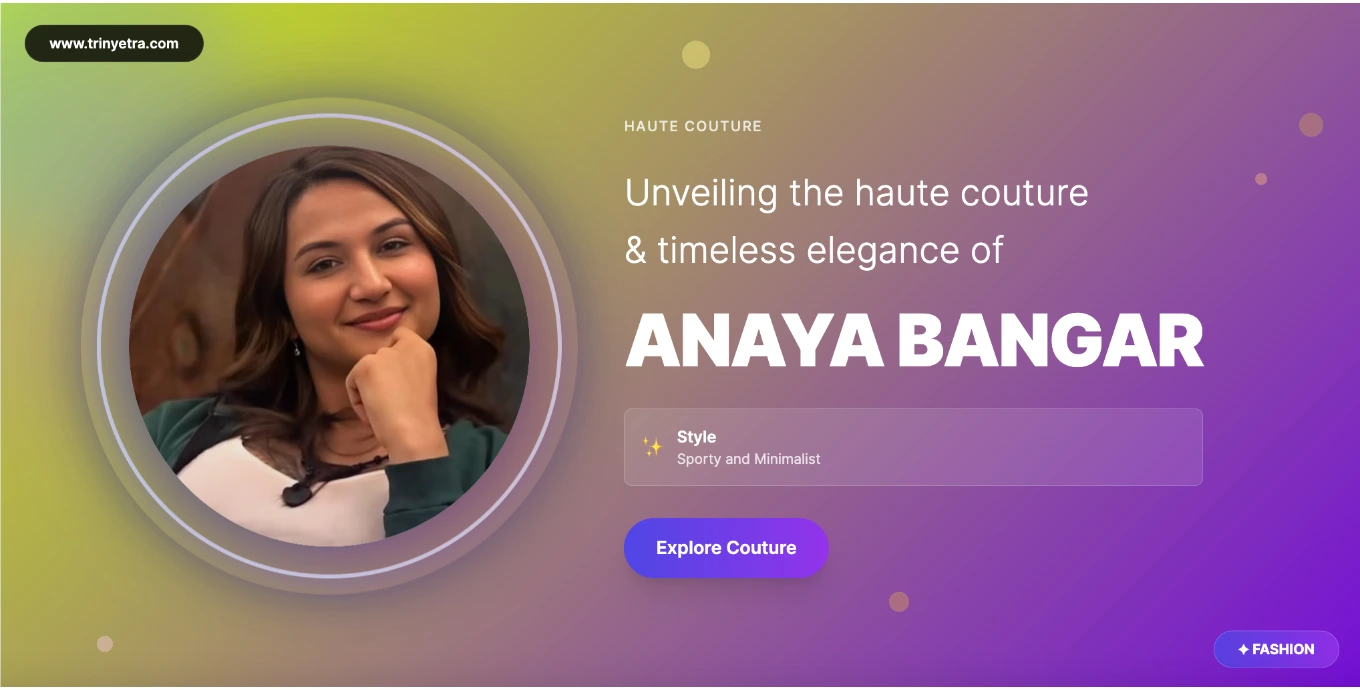 Anaya Bangar Transgender Advocate India 2025