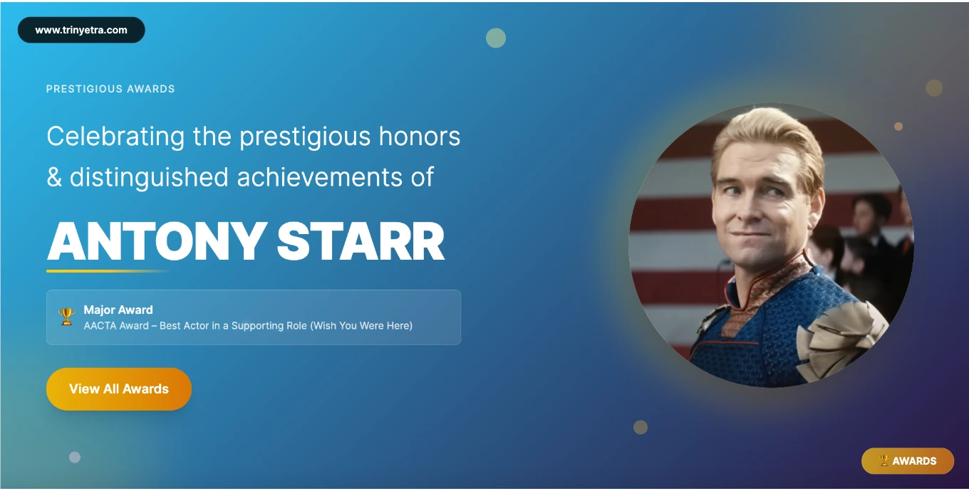 Antony Starr Candid Moments