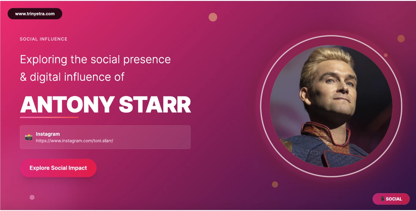 Antony Starr Social Photo