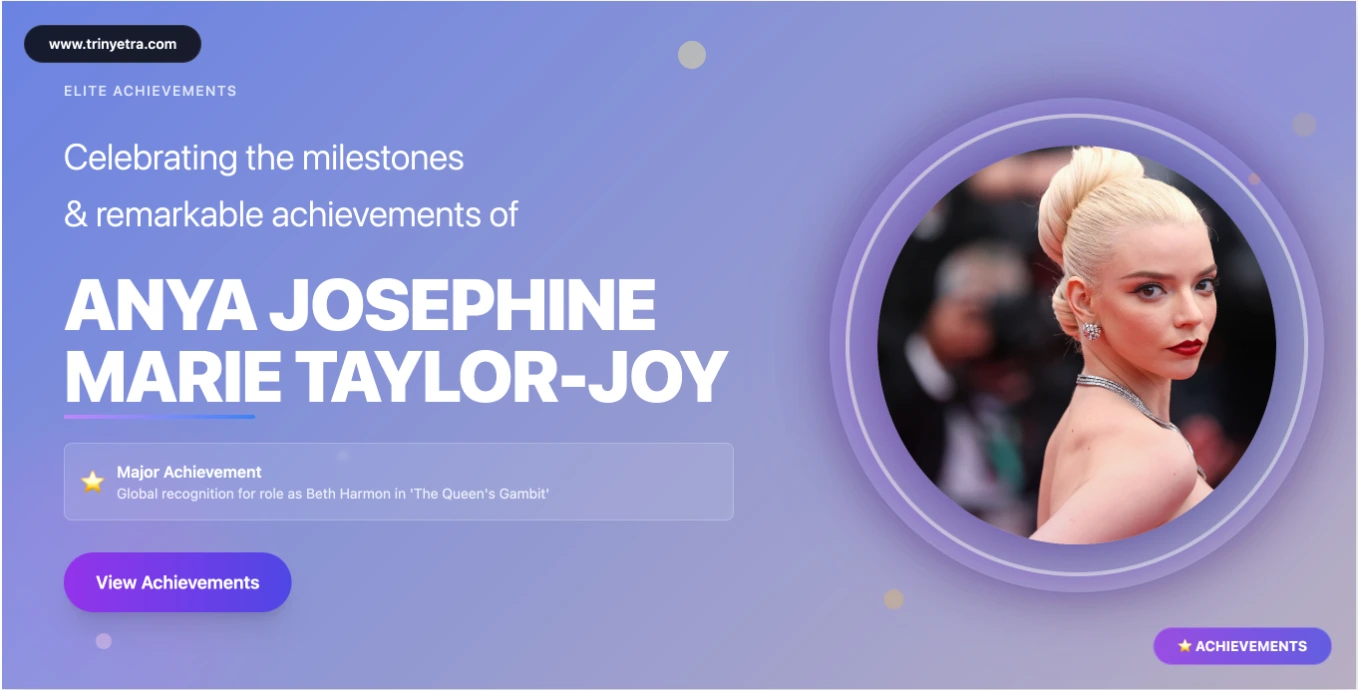 Anya Taylor-Joy Career Highlights 2025