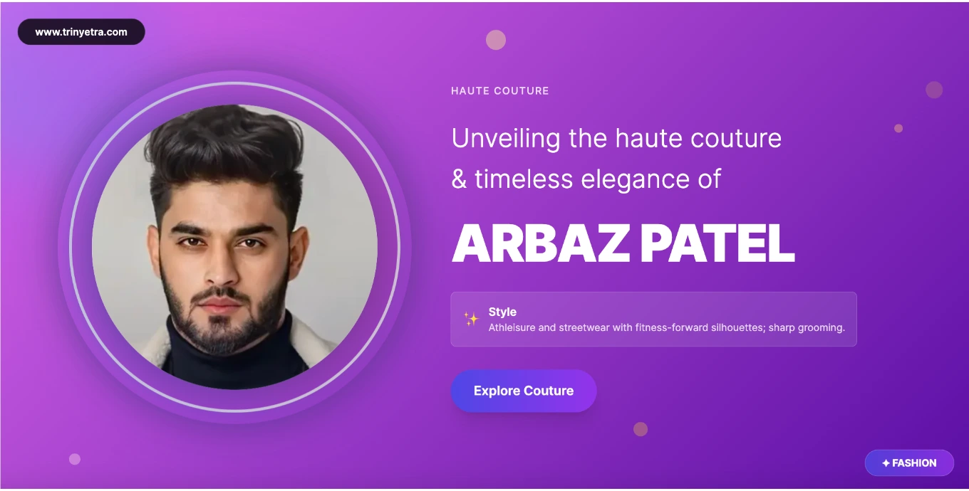 Arbaz Patel Fashion Style Photo