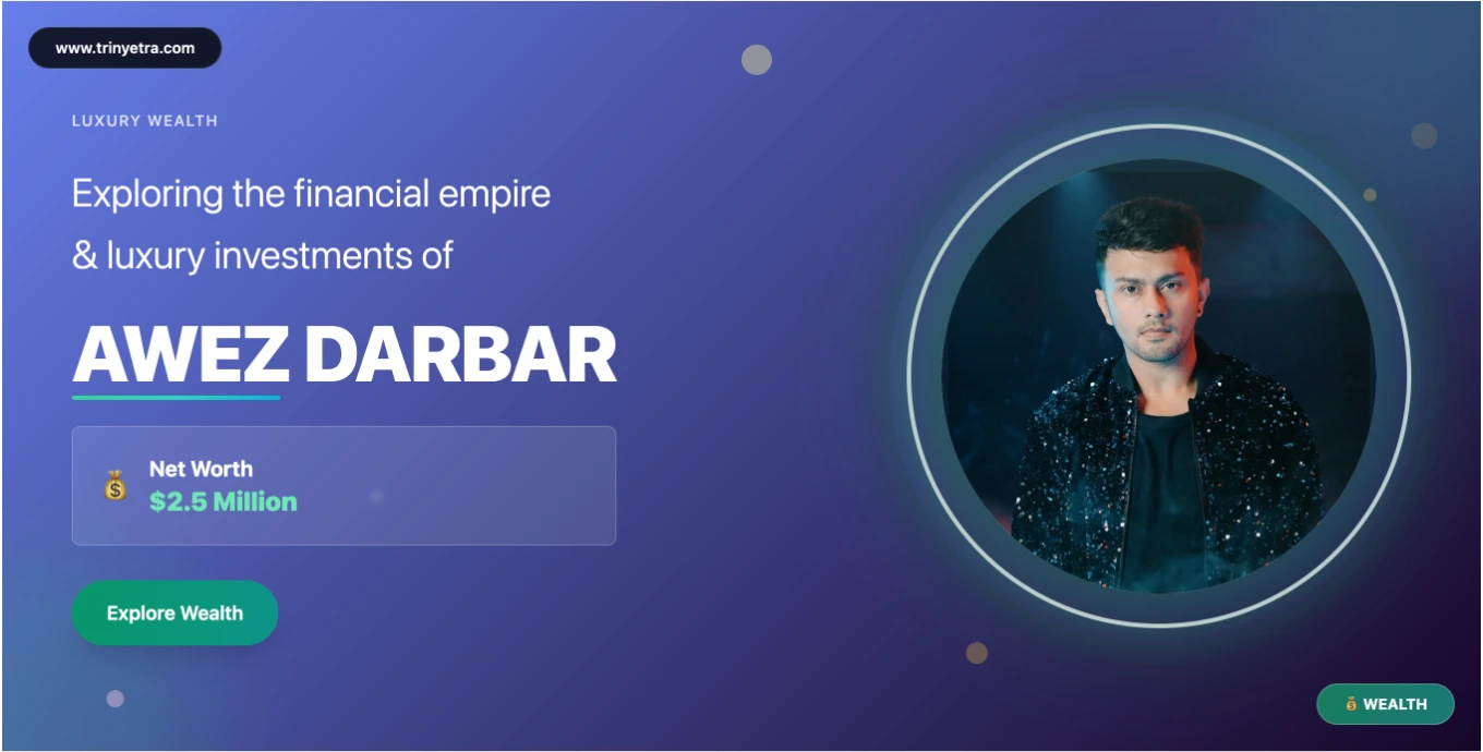 Awez Darbar Net Worth in 2025