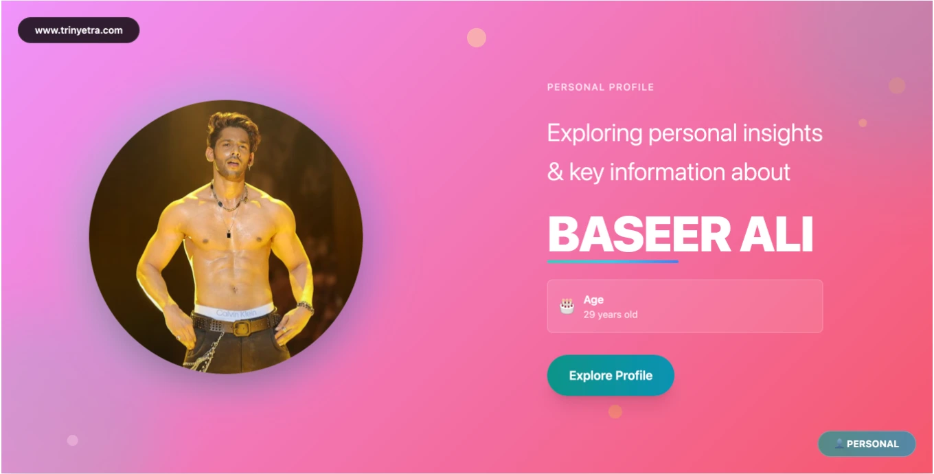 Baseer Ali MTV Splitsvilla Winner Bigg Boss Contestant 2025