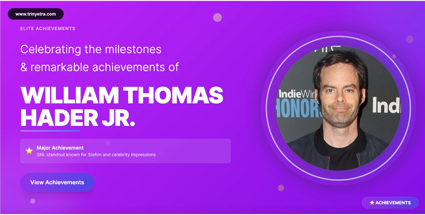 Bill Hader Career Success Photo