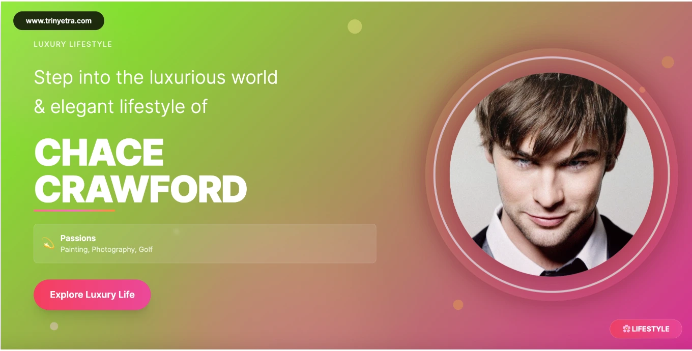 Chace Crawford Biography Photo 2025