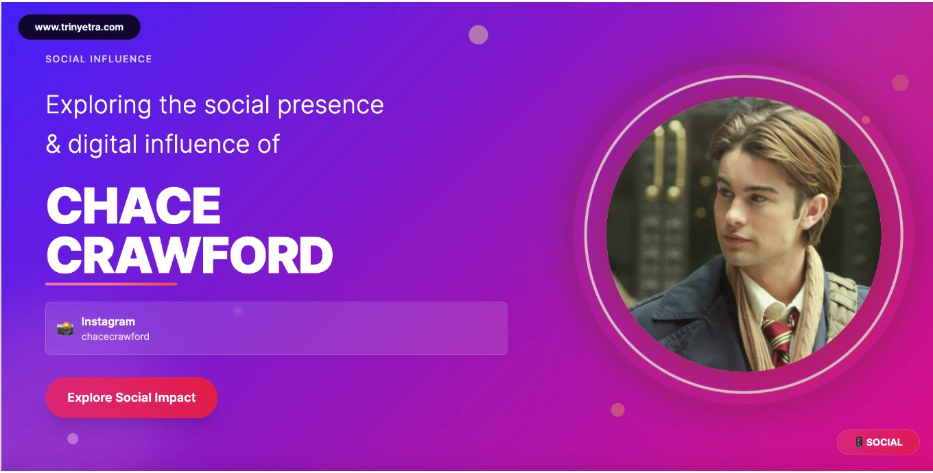 Chace Crawford Social Photo