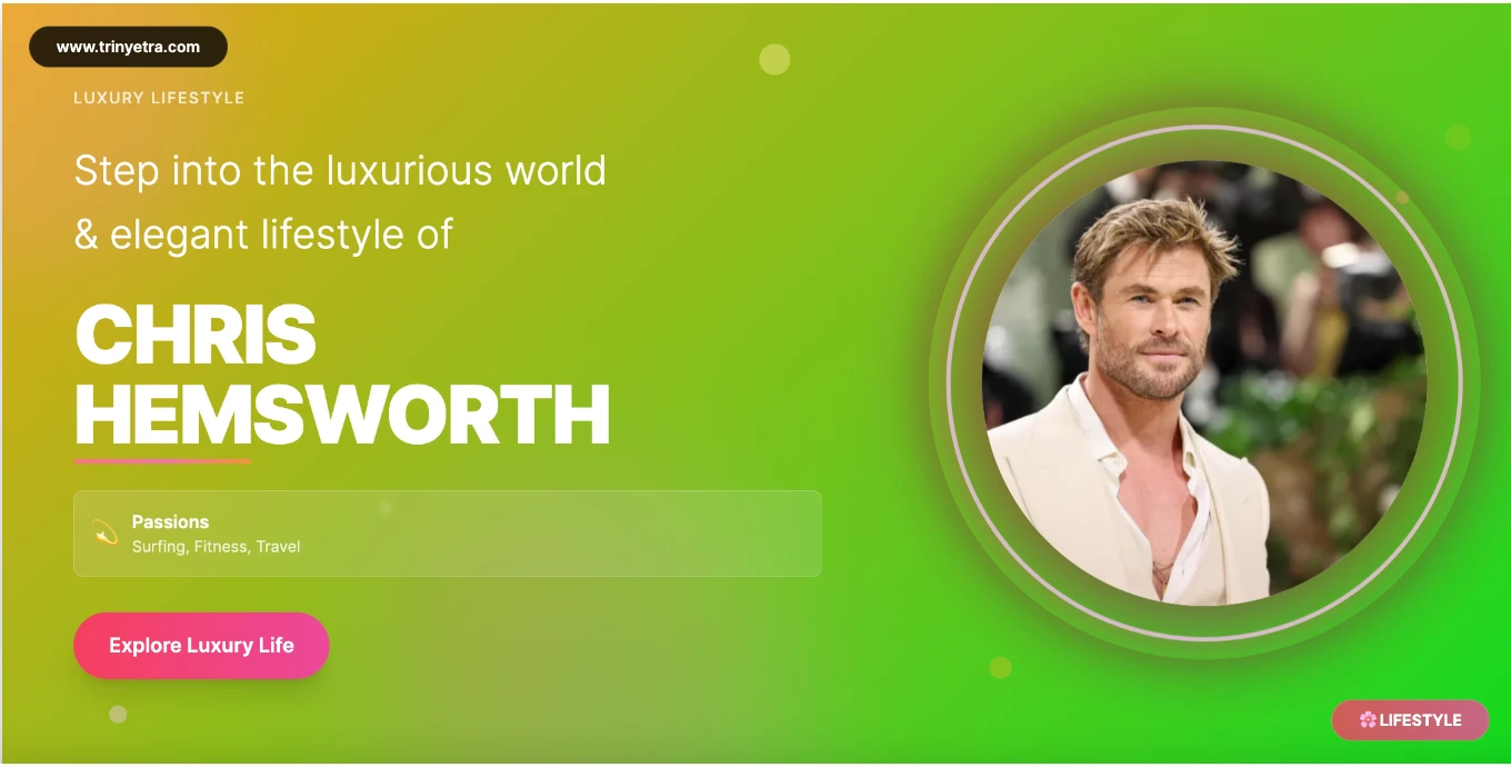 Chris Hemsworth Biography Photo 2025