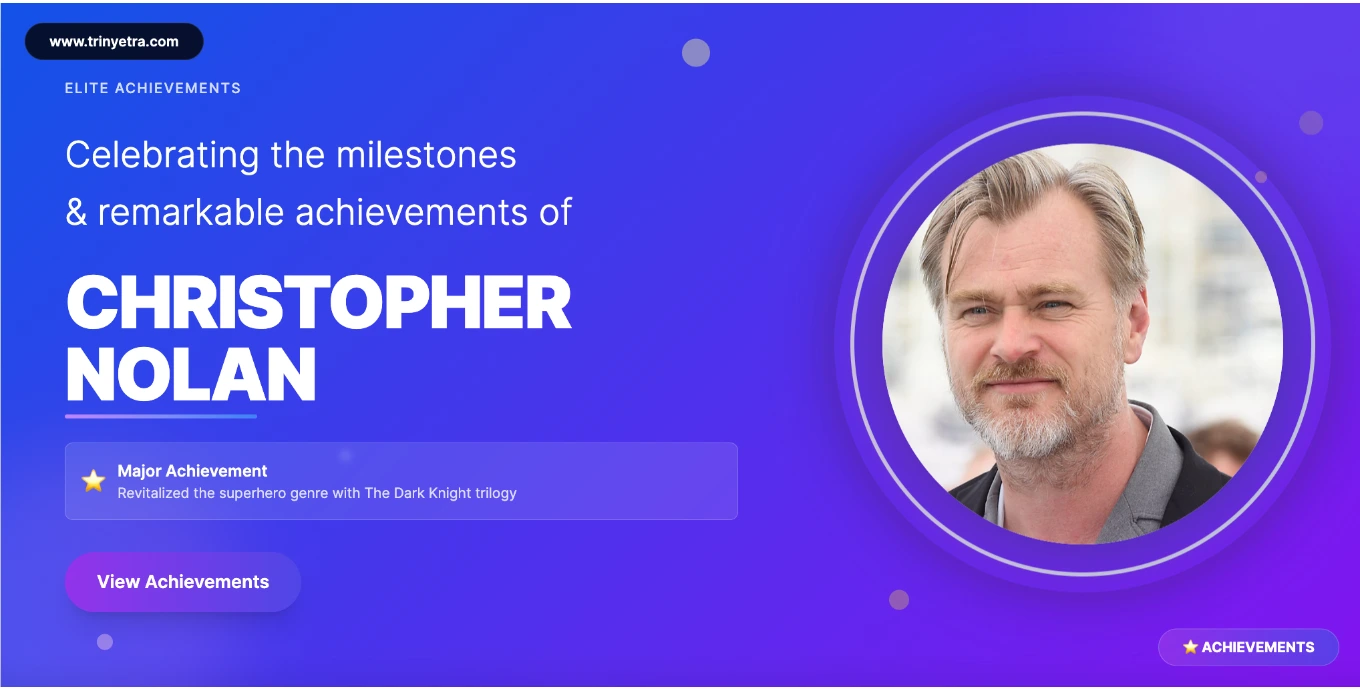 Christopher Nolan Achievements Photo