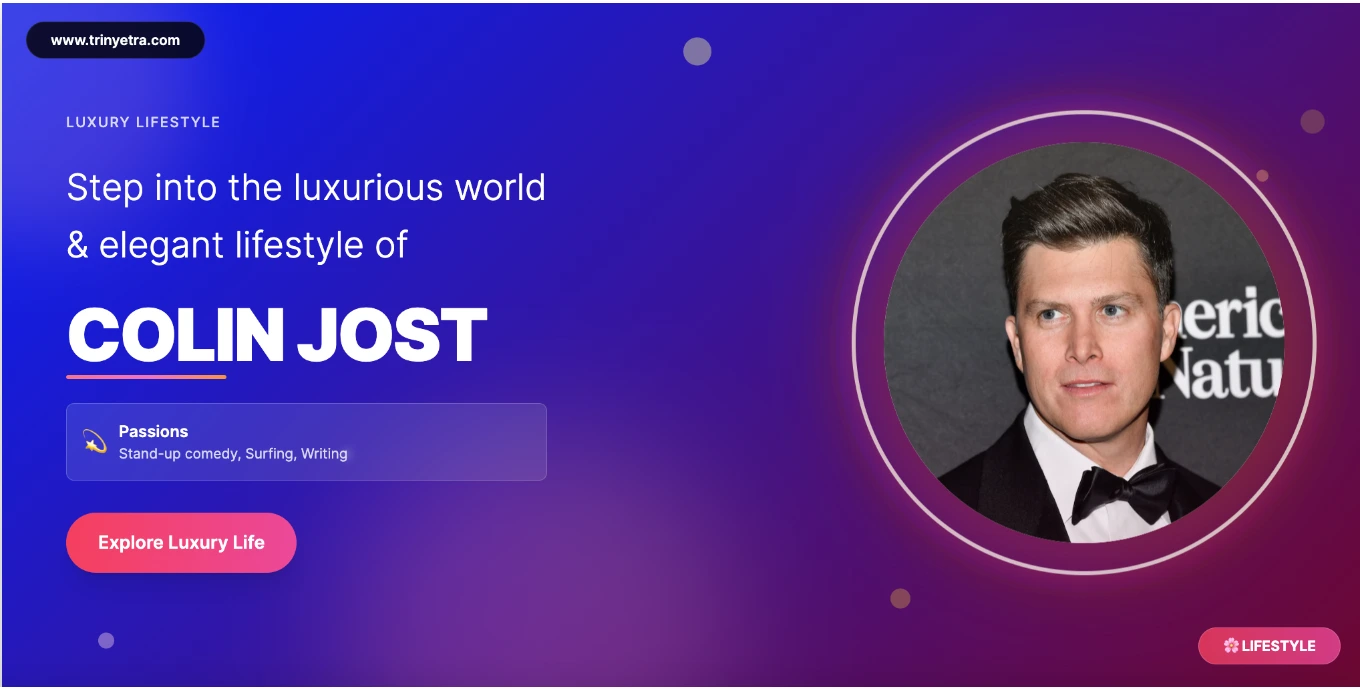 Colin Jost Biography Photo 2025