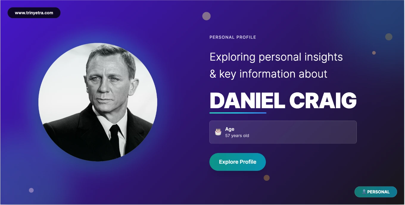Daniel Craig Personal Photo