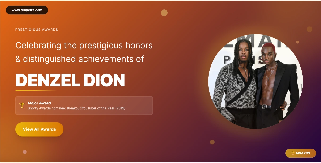 Denzel Dion Media Portrait 2025