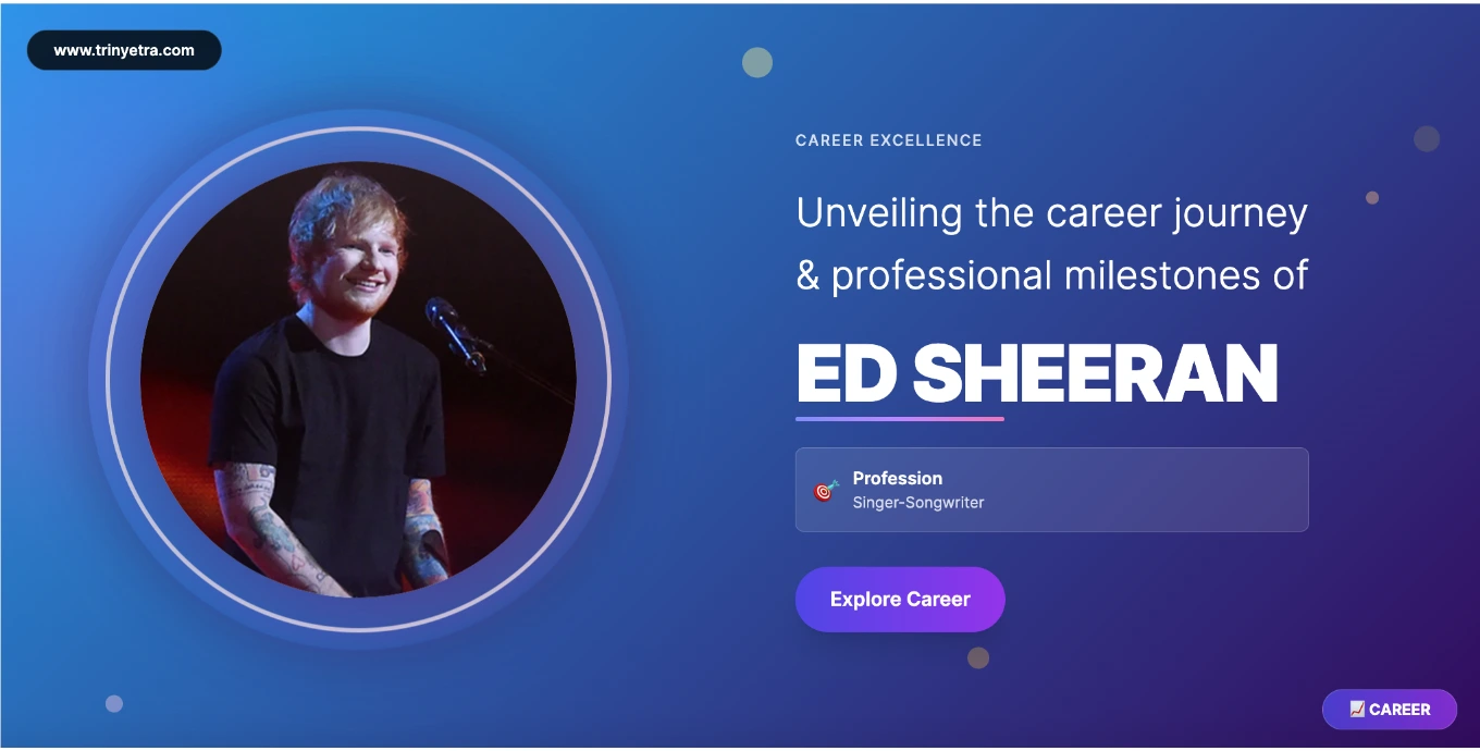 Ed Sheeran Career Success Photo