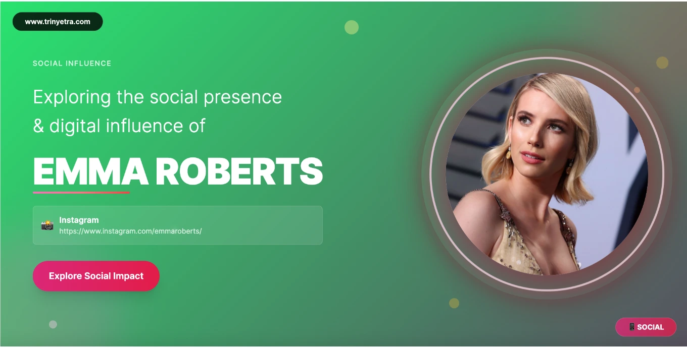 Emma Roberts Social Moments