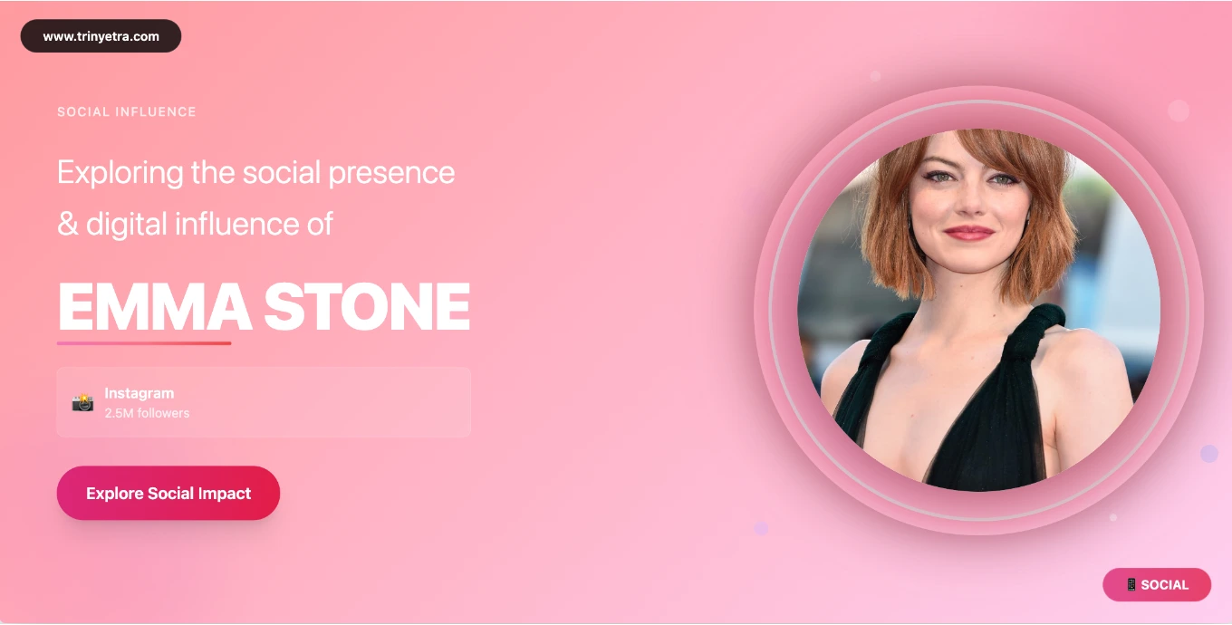 Emma Stone Social Photo