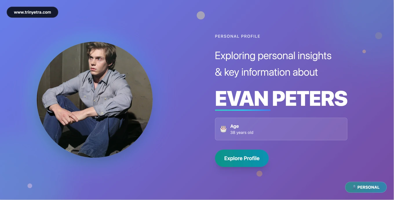Evan Peters Biography Photo 2025