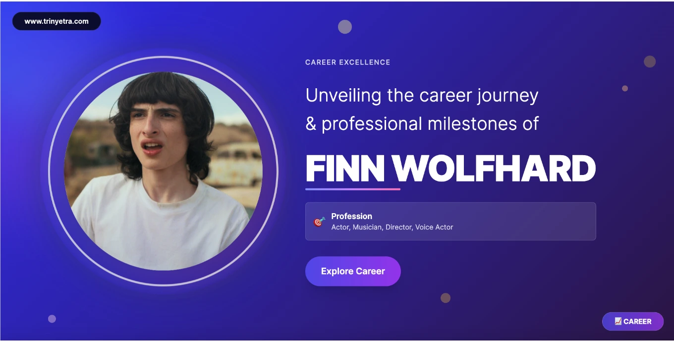 Finn Wolfhard Career Success Photo