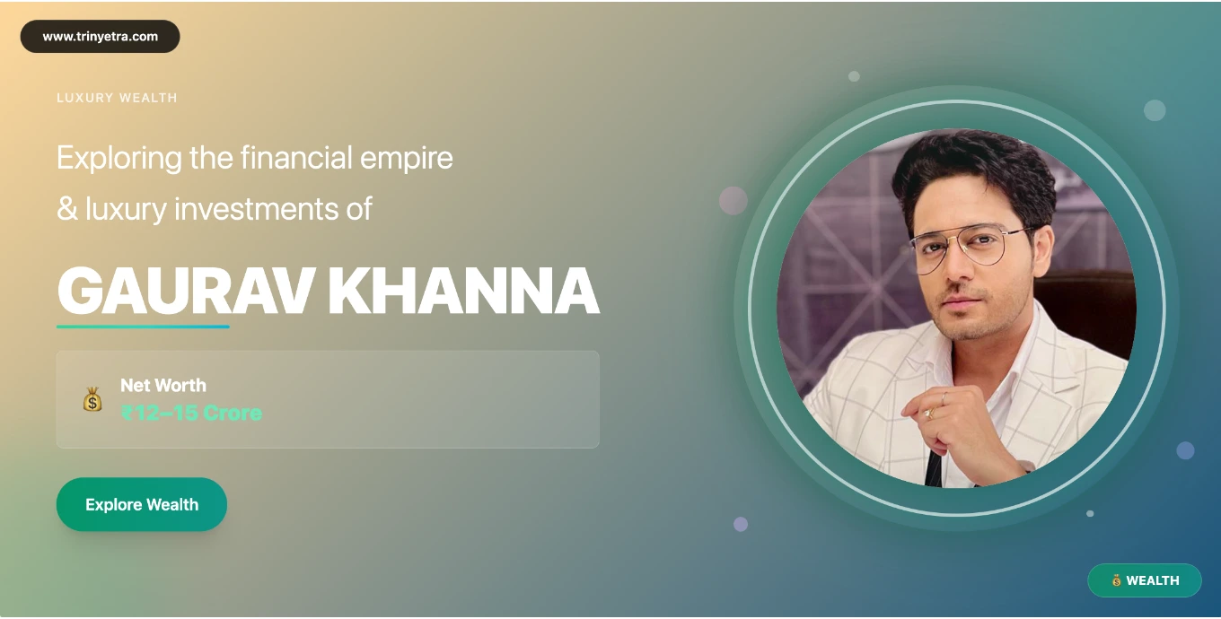 Gaurav Khanna Net Worth Photo