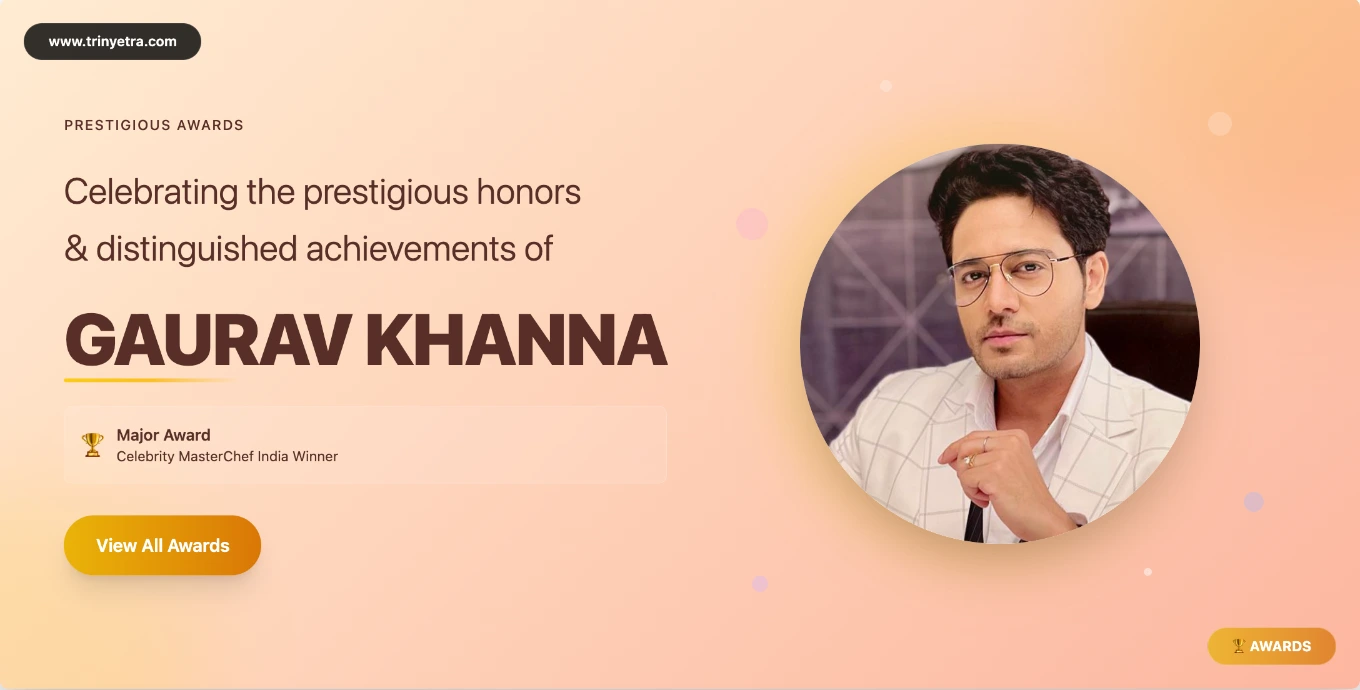 Gaurav Khanna Awards Photo