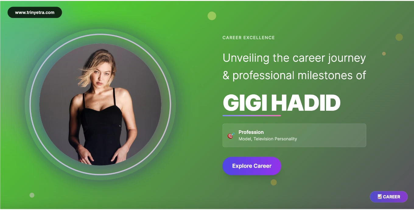 Gigi Hadid Career Success Photo