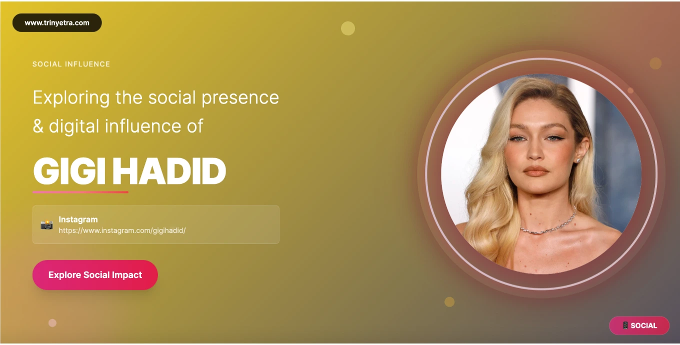 Gigi Hadid Social Photo