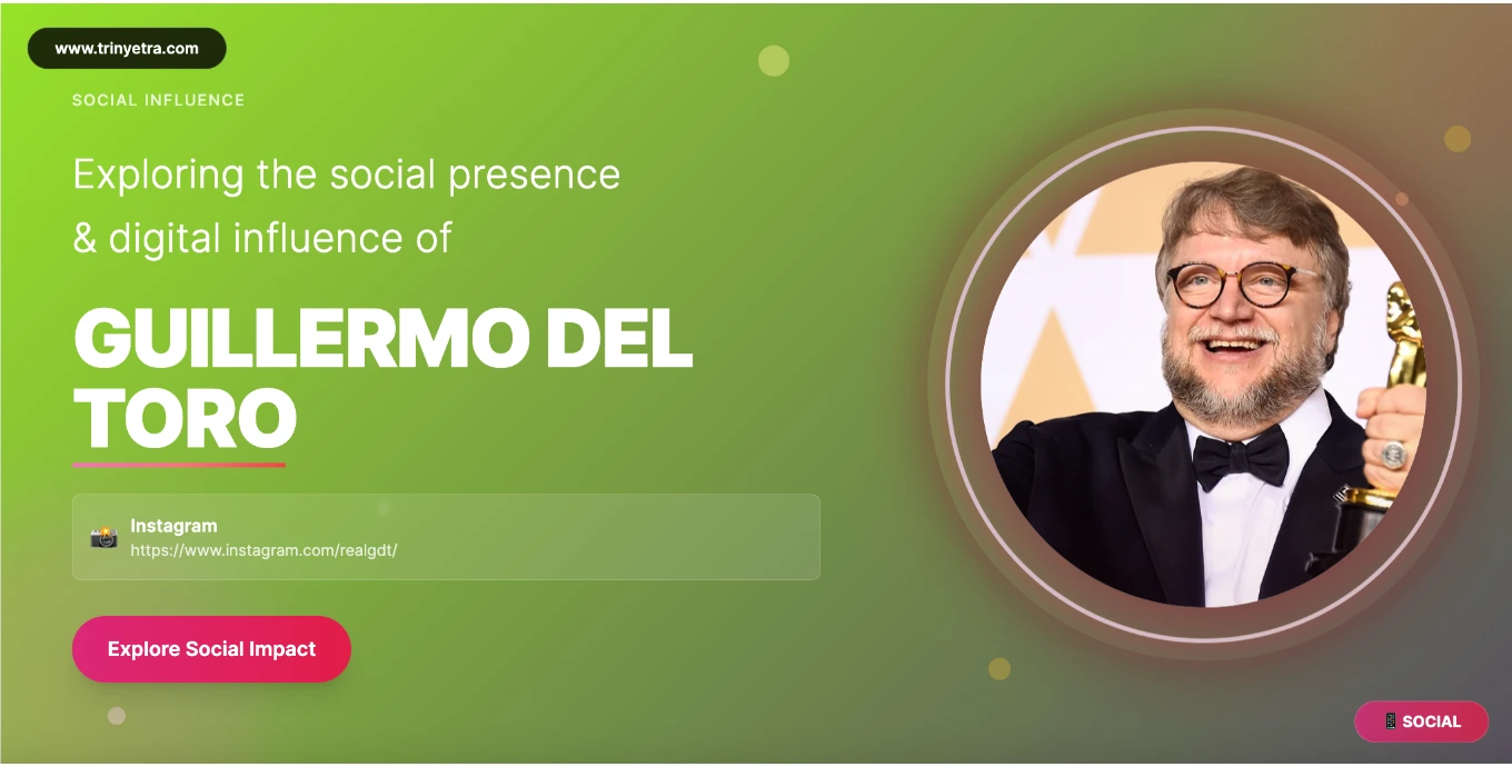 Guillermo del Toro Social Photo