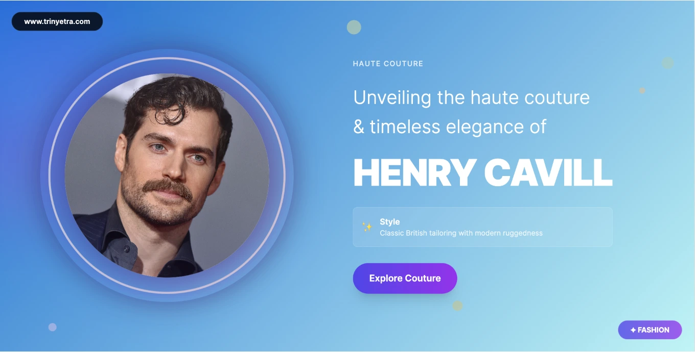 Henry Cavill Biography Photo 2025
