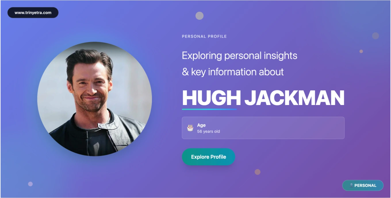 Hugh Jackman Biography Photo 2025