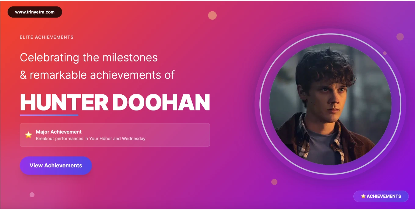 Hunter Doohan Biography Photo 2025
