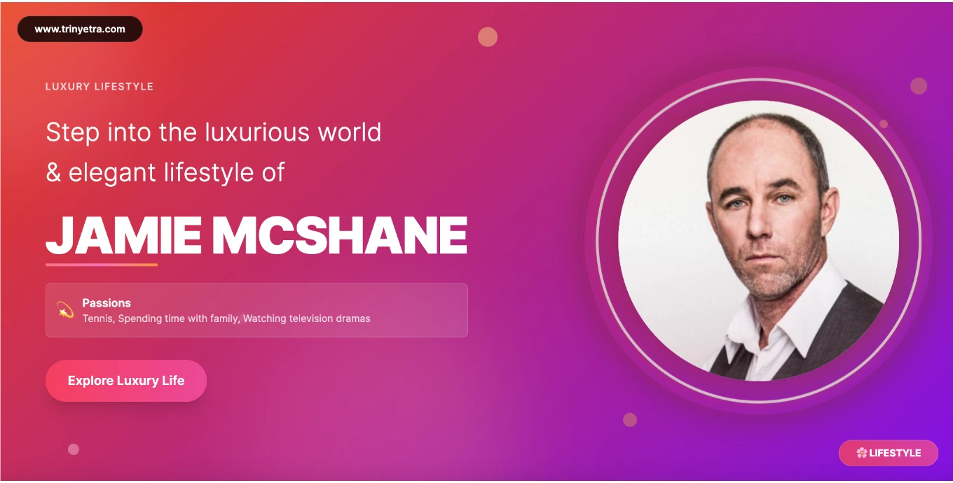 Jamie McShane Biography Photo 2025