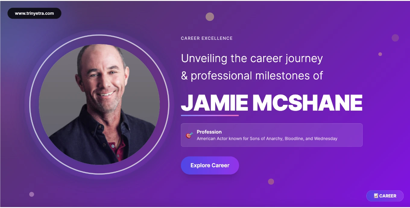 Jamie McShane Career Success Photo
