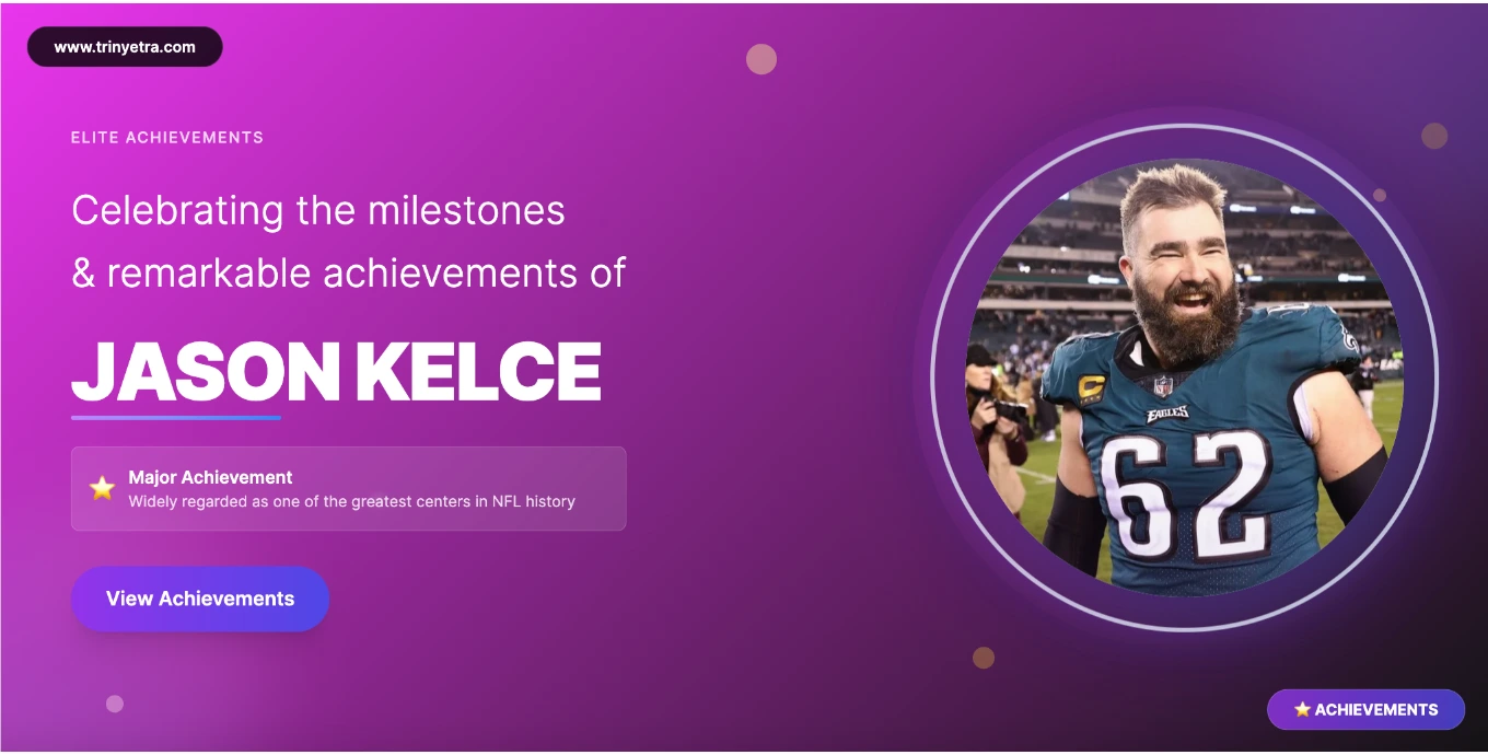 Jason Kelce Career Success Photo