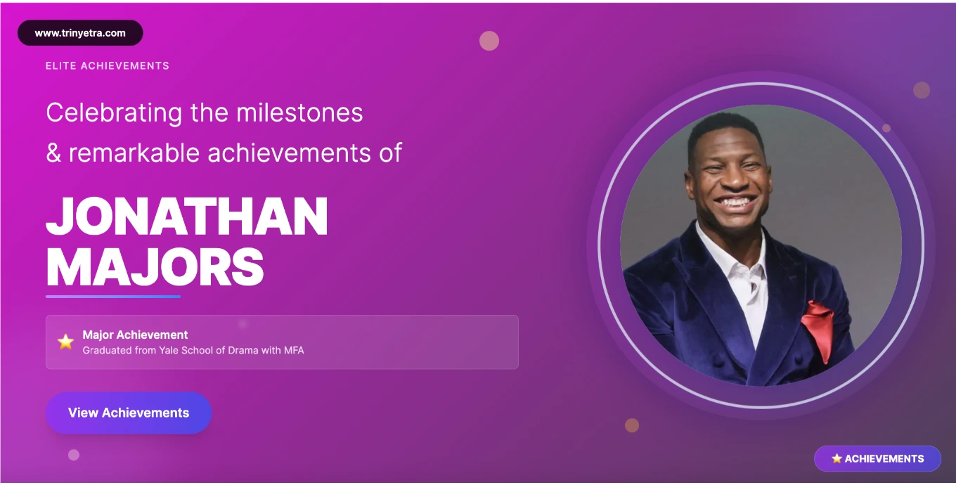 Jonathan Majors Career Success Photo