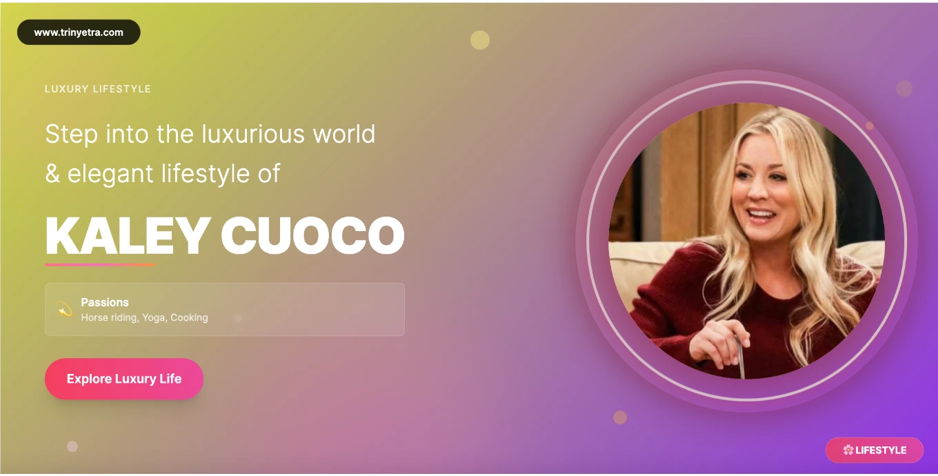 Kaley Cuoco Biography Photo 2025