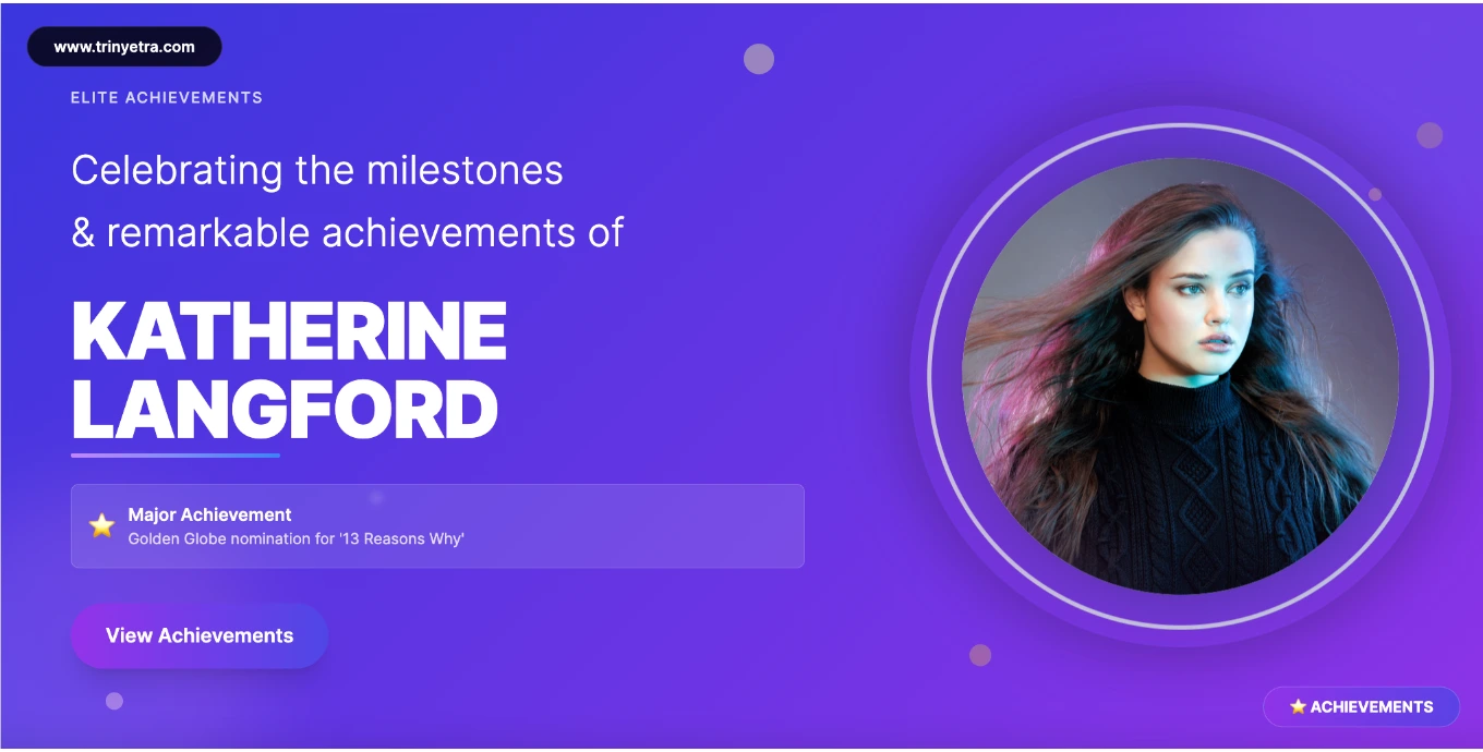 Katherine Langford Career Success Photo