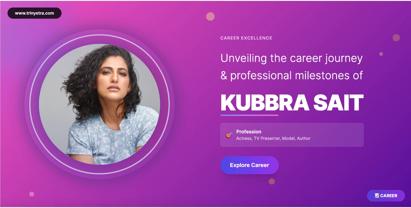 Kubbra Sait Bollywood Actress Career Journey