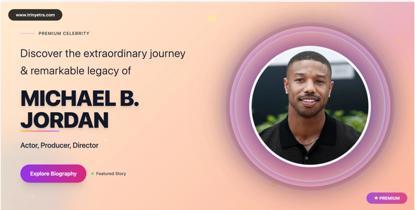 Michael B. Jordan Biography, Age, Net Worth, Height, Movies & Facts 2025