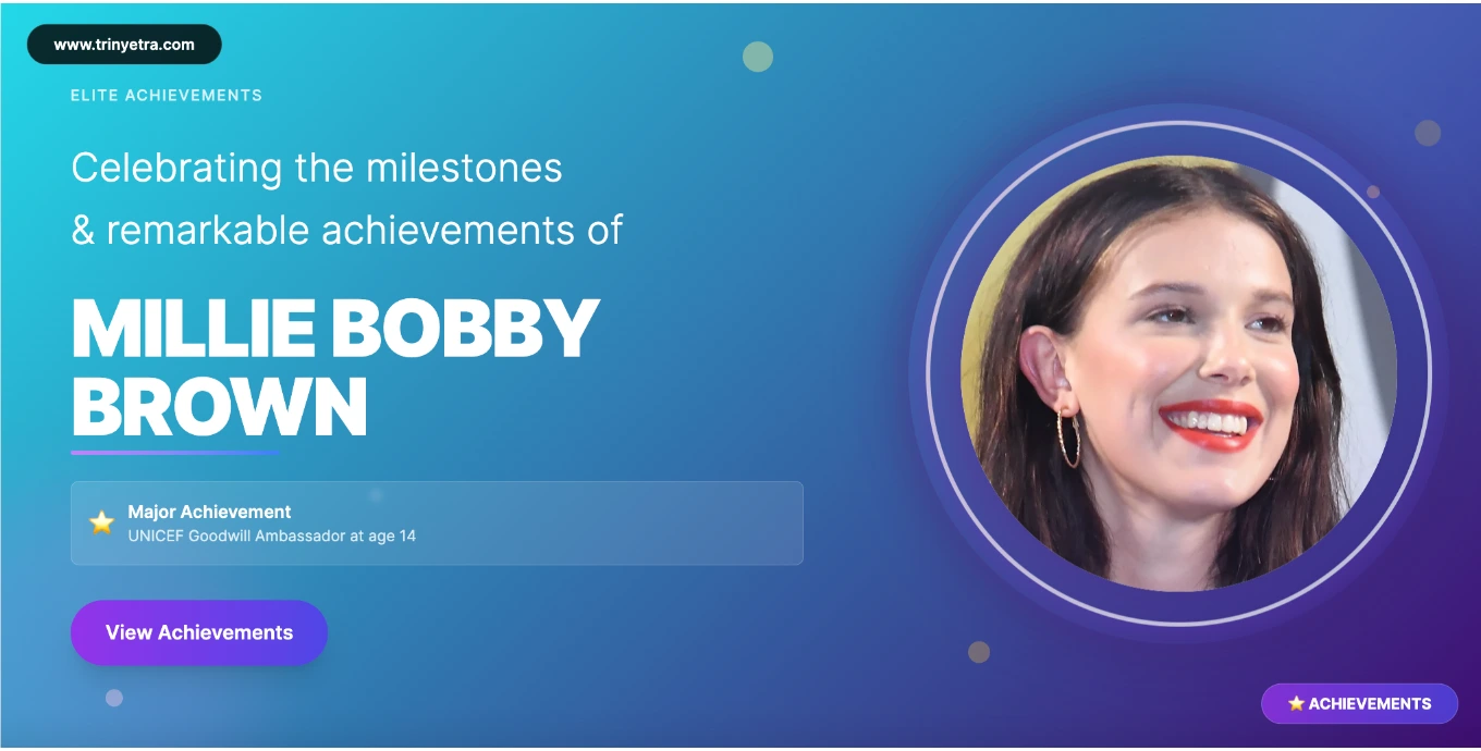 Millie Bobby Brown Career Success Photo