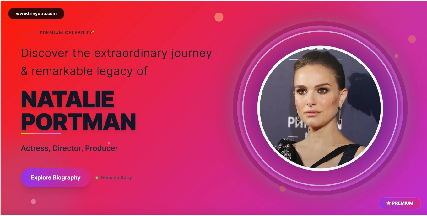 Natalie Portman Biography, Age, Net Worth, Height, Movie...