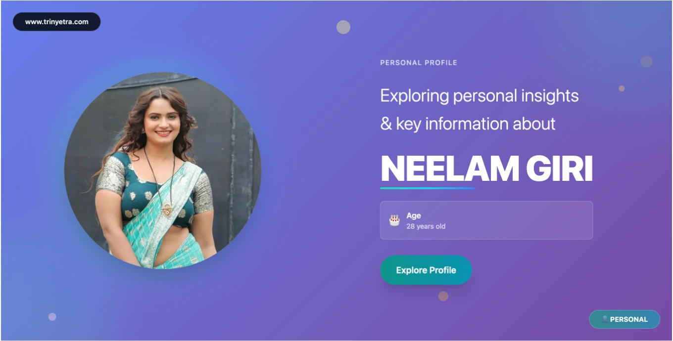 Neelam Giri Bhojpuri Actress Bollywood Poster 2025