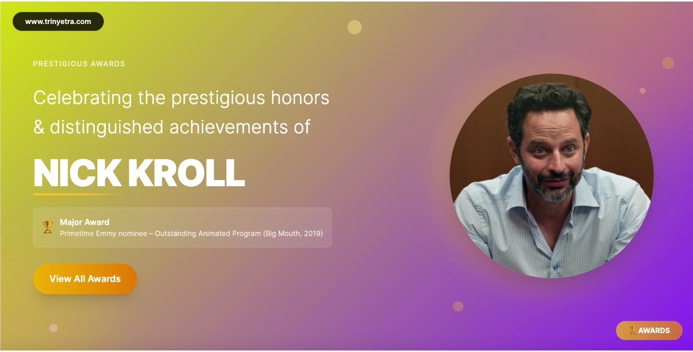 Nick Kroll Fashion Photo