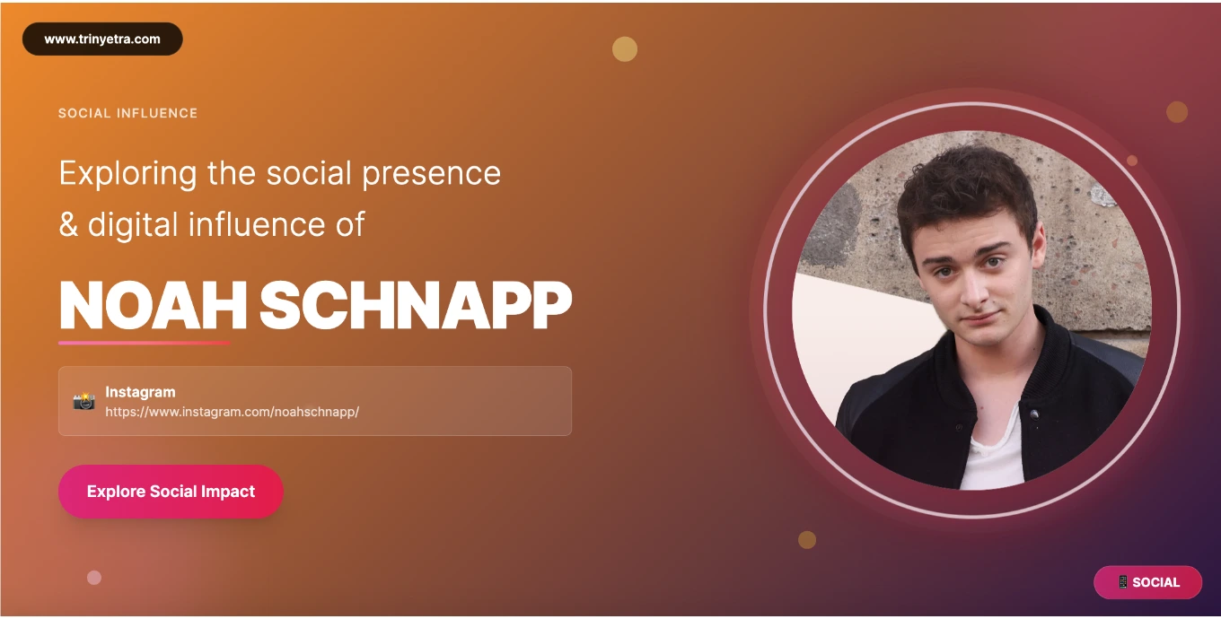 Noah Schnapp Social Photo