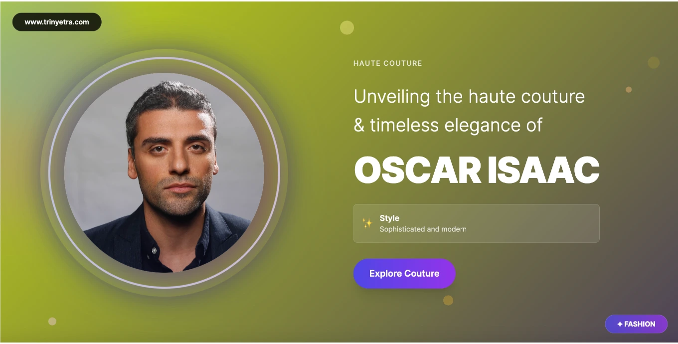 Oscar Isaac Fashion Style Photo