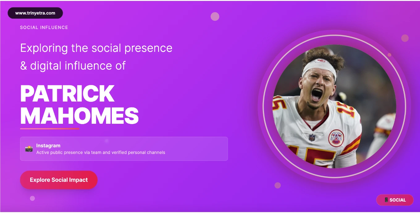 Patrick Mahomes Social Photo