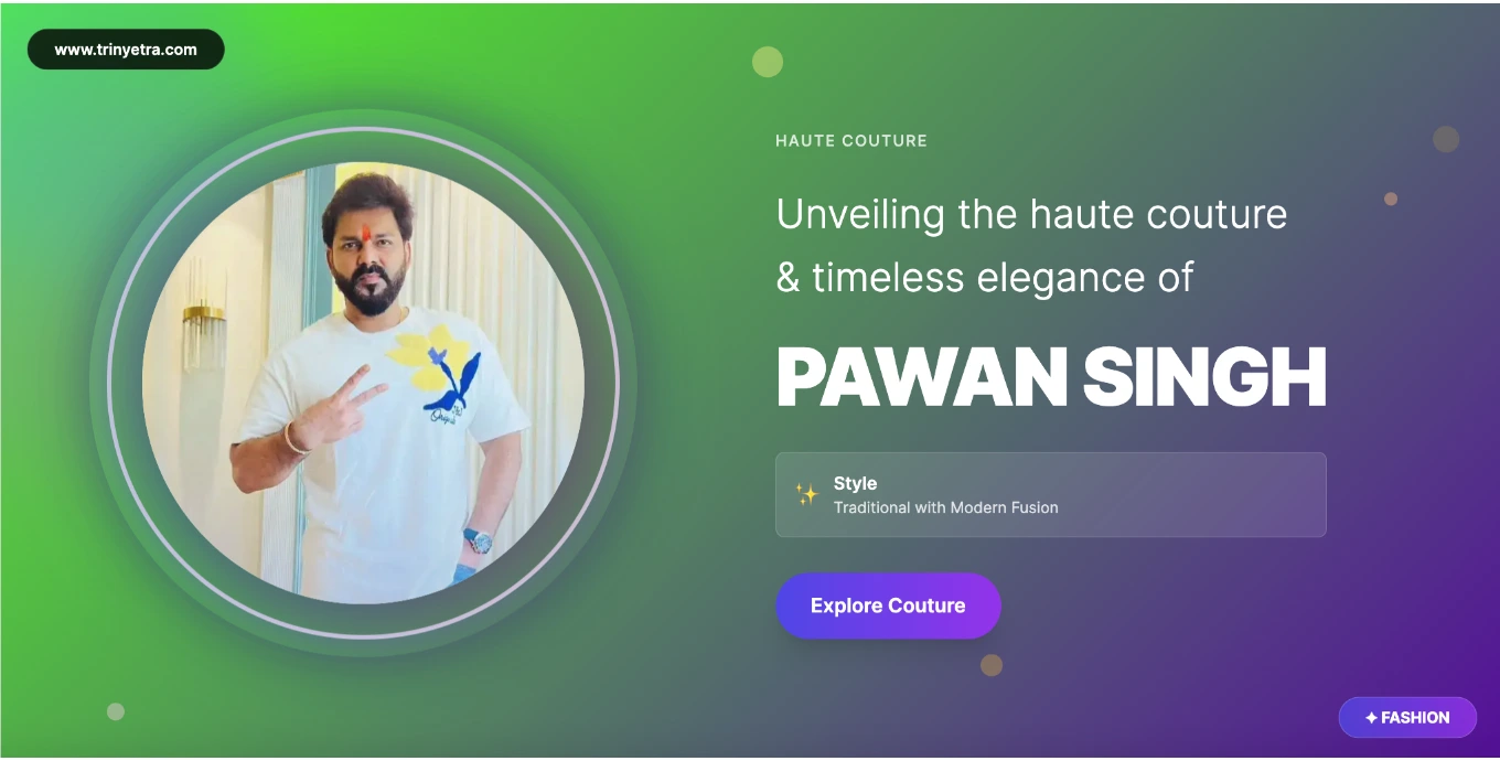 Pawan Singh Fashion Photo